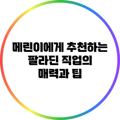 메린이에게 추천하는 팔라딘 직업의 매력과 팁